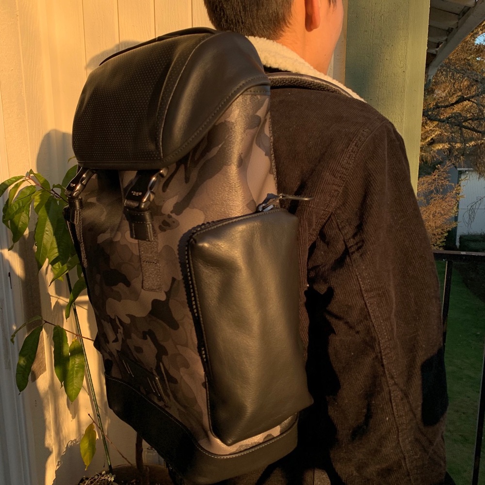 Mens coach backpack
